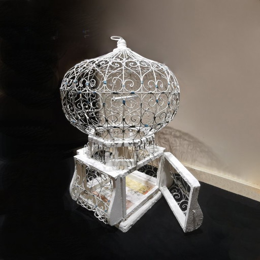HANDMADE TUNISIAN CAGE