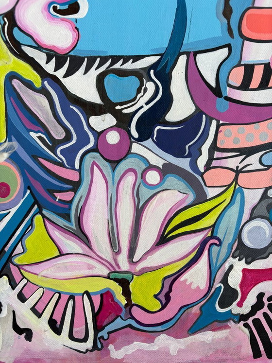 Image 1 of Maddalena FANFANI - Madame Magnolia - Artist canvas