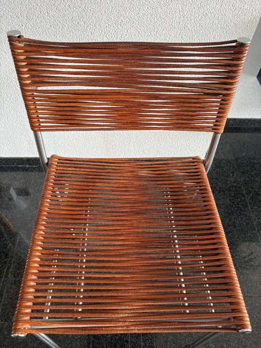 4x Miss B Barstoelen Van Tito Agnoli - Pierantonio Bonacina