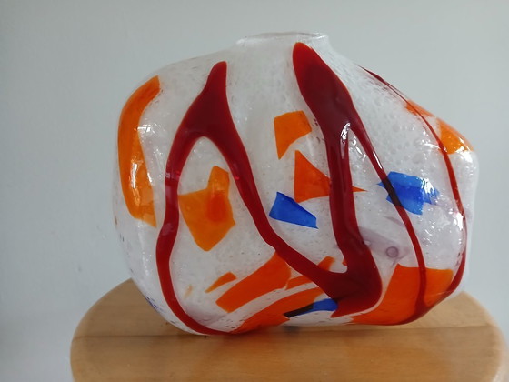 Image 1 of Jarrón de cristal estilo Murano