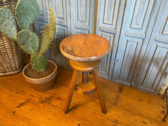 Image 1 of Swivel stool Stool Side table French