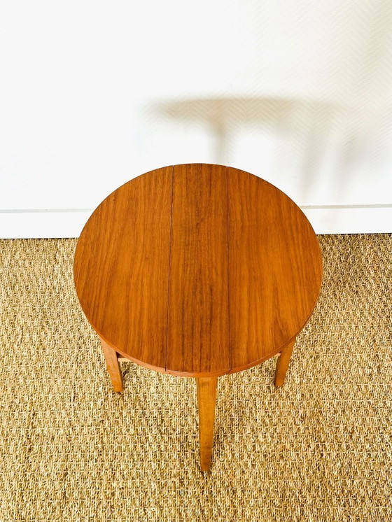 Image 1 of Set van 5 Scandinavische in elkaar passende salontafels van teakhout, 1960