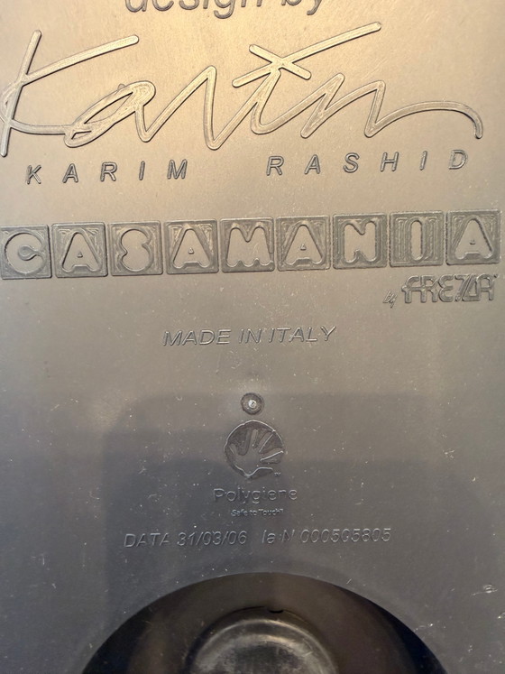 Image 1 of Taburete Casamania Kant de Karim Rashid – Negro | Hecho en Italia