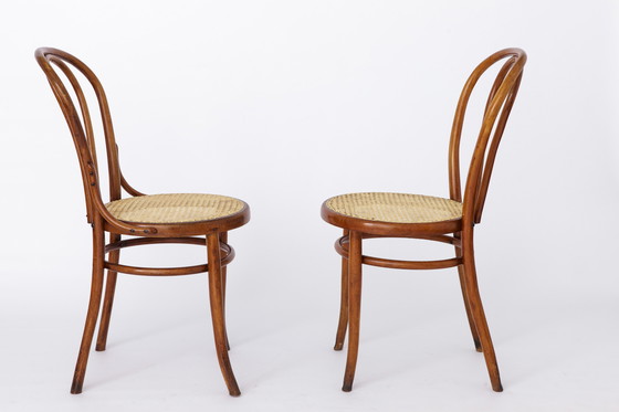 Image 1 of Paire de chaises Thonet bois courbé 1950S Vintage