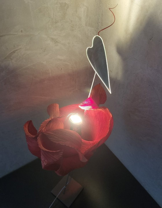 Image 1 of Ingo Maurer Kokoro Floor Lamp Red