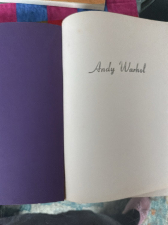 Andy Warhol Buch – Kaffeetisch-Bücher, Papier (photo 3 of 5)