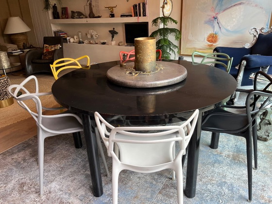 Image 1 of 6 sedie e tavolo da pranzo Kartell