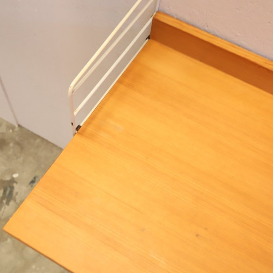 Image 1 of Vintage wand desk plank Santa String