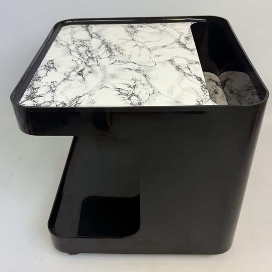 Carrello bar roulante modello "Game" di Marcello Siard per Collezioni Longato Padova, Carrelli bar, Nero (foto 10 di 17)