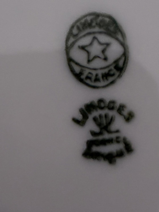 Image 1 of Limoges coffee set.