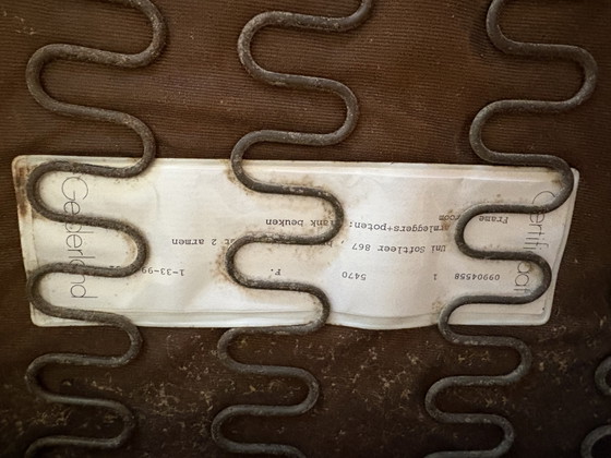 Fauteuil Lotus 5470 | Jan Des Bouvrie | Cuir souple beige – Gelderland, Leather (photo 7 of 8)