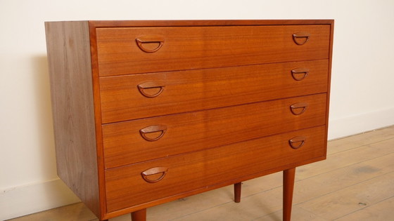 Image 1 of Cassettiera vintage | Kai Kristiansen | Design danese | Teak Mid-century modern