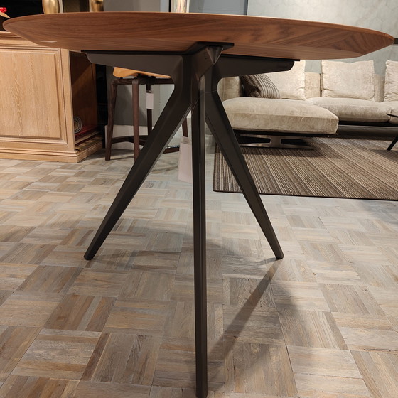 Image 1 of Table de salle à manger Flexform Zefiro - Ø90