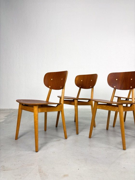 Set 'SB11' Dining chairs by Cees Braakman for Pastoe – Wood (photo 2 of 19)