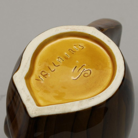 Image 1 of Eugène Grandjean - Vaisselle Faux Bois - Atelier Grandjean, Vallauris, France - années 1960 - marqué
