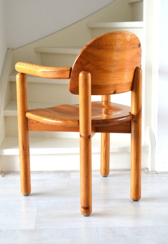 Image 1 of 4 x chaise de salle à manger vintage Rainer Daumiller