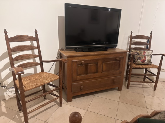 Complete Massief Eiken Slaapkamer Oisterwijk – Tweepersoonsbedden, Wood (photo 6 of 9)