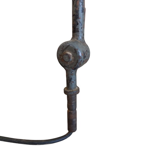 Image 1 of Alte industrielle Werkstattlampe Helo Leuchten