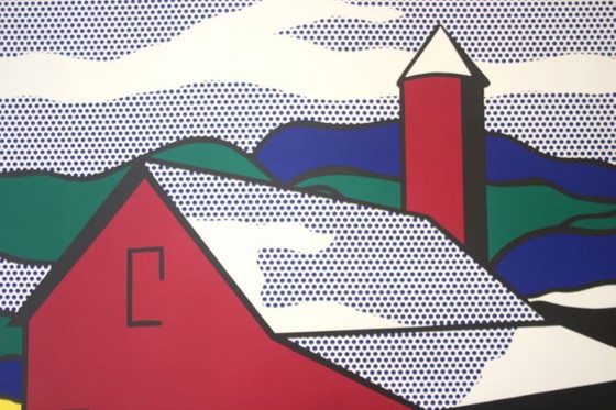 Roy Lichtenstein RED BARN – Lithographien & Drucke, Paper (photo 5 of 5)