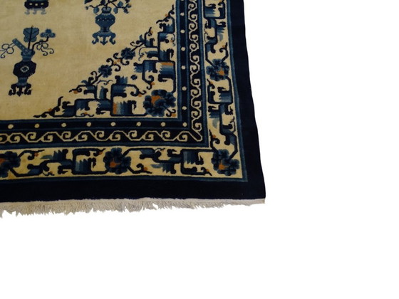 Image 1 of Antieke Pao Tao (Baotou) - 274 x 180 cm - Wol op katoen - Handgeknoopt in China, circa 1930