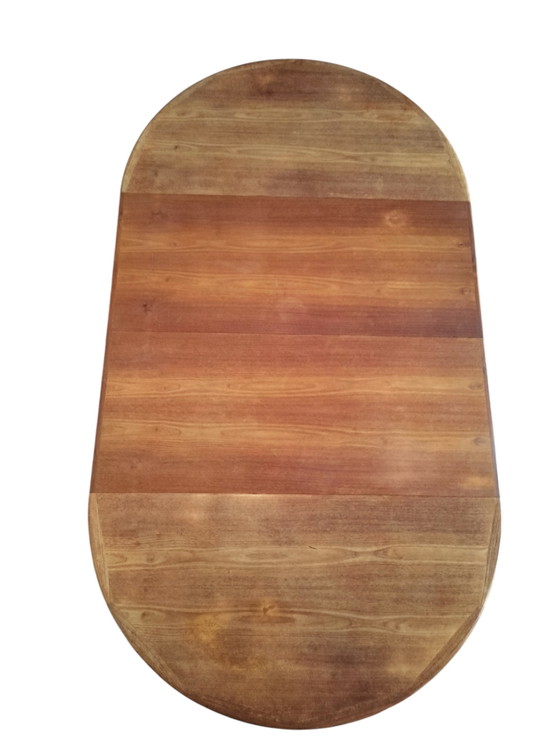 Image 1 of Vintage teak Danish round dining table VV Møbler