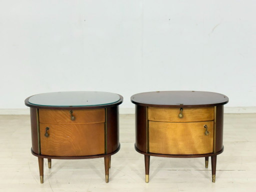 2x Mid-Century Nachttisch / Skandinavischen Design / Nachttisch / Nachtschrank
