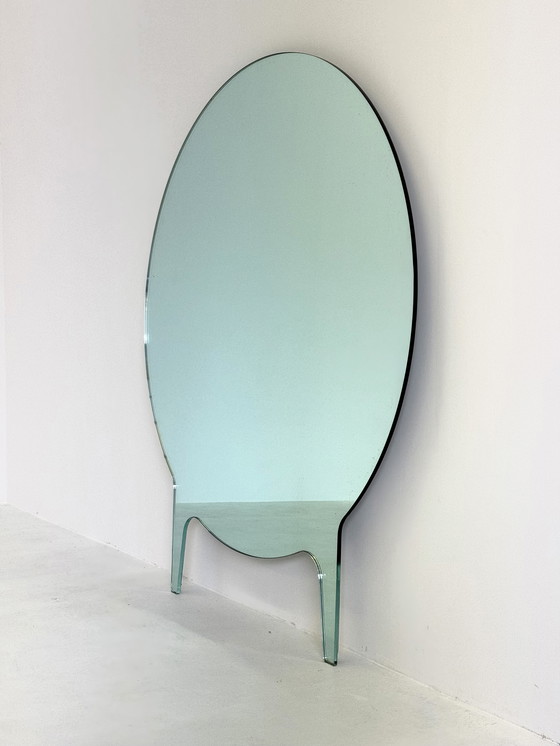 Image 1 of XL Large Round MIR Mirror Designed By Roderick Vos