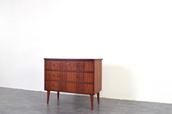 Image 1 of Mid-Century Danish Teak Chest of Drawers, 1960s.