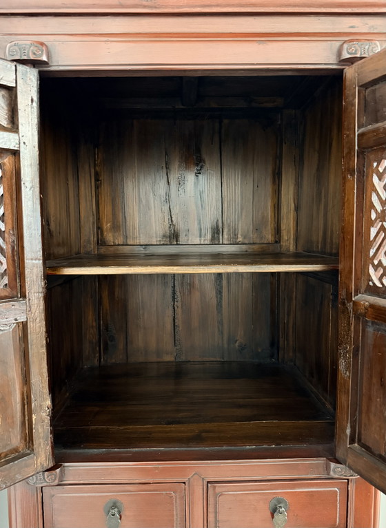 Castello vintage asiatico – Mobili contenitori, Metal, Wood (photo 7 of 9)