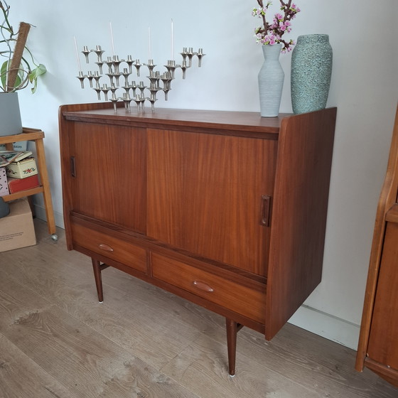 Image 1 of Small sideboard, TV cabinet, teak cabinet