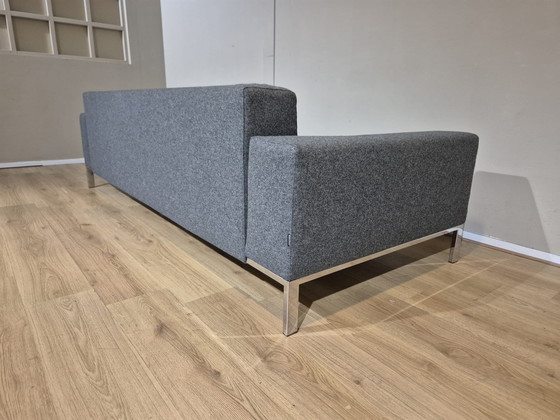 Image 1 of Zanotta Alfa 3 Seater - Gray - Wool Fabric - Top condition - Design.