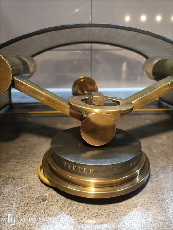 Image 1 of Ensemble de luxe d'appliques murales Pieter Adam – Laiton massif