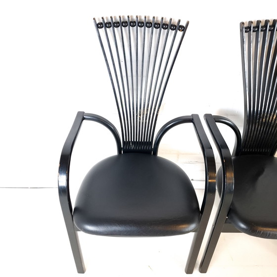 Image 1 of 4x vintage stoel Totem Torstein Nilsen