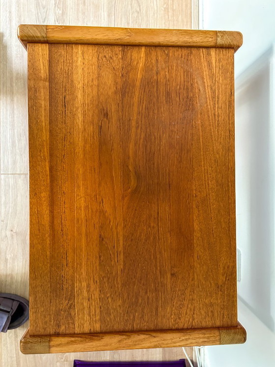 Image 1 of Vintage mid-century trolley gemaakt in Denemarken (teak)hout