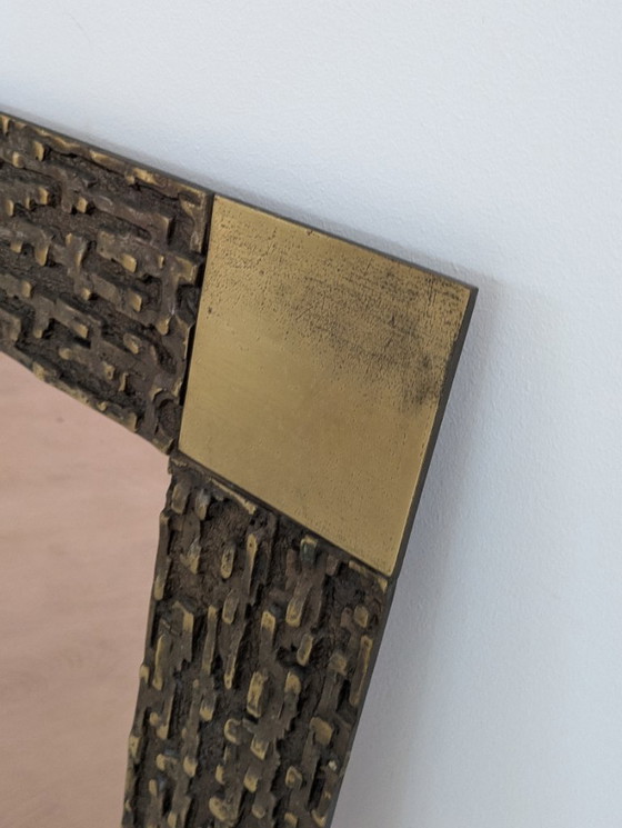 Image 1 of Frigerio Desio - Luciano Frigerio - Espejo - Juanita - Bronce, Latón