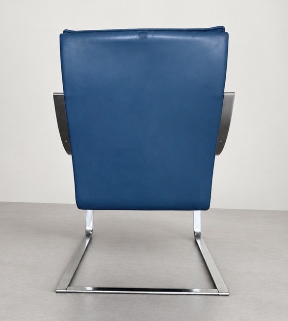 Vintage Art Collection, Walter Knoll, Komet Lounge Chair – Poltrone, Leather, rvs (photo 9 of 15)