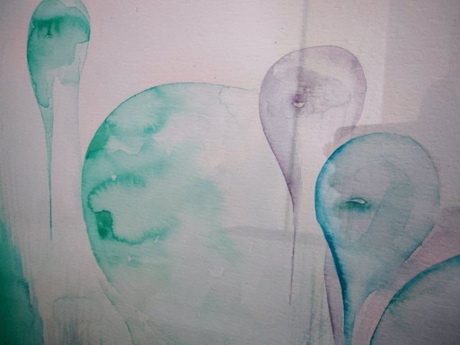 Jeanne Panhuijzen (1951) Watercolor