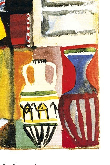 Image 1 of Macke, August - Handelaar met Kruiken - Verzameling van Europese Meesters