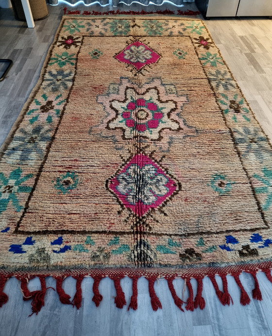 Image 1 of Vintage beni mguild carpet, Moroccan rug 330x180 cm