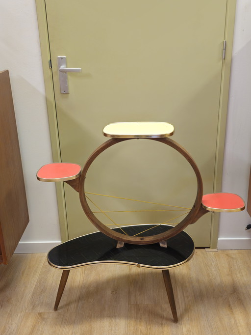 Vintage Plant Table Flower Table Side Table