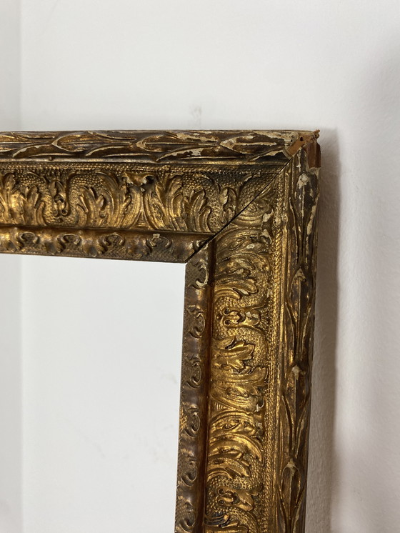 Image 1 of Antique Golden Wood Frame