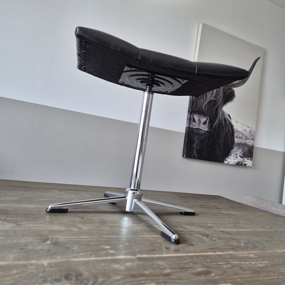 Image 1 of Retro mid - Century ottoman.