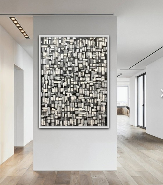 Image 1 of Natia Antadze Abstracte compositie XXL