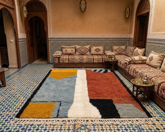 Authentic handmade Moroccan Berber rug 200cm x 300cm – Rugs & carpets, Cotton (photo 5 of 5)