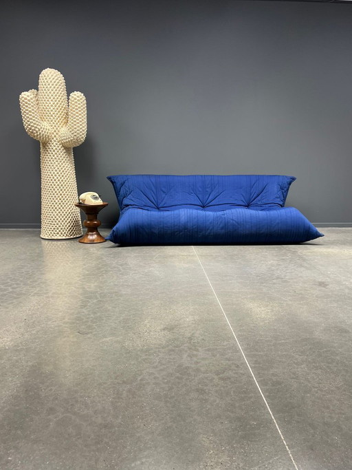 Ligne Roset Yoko bank – 3-zits – blauw – designklassieker