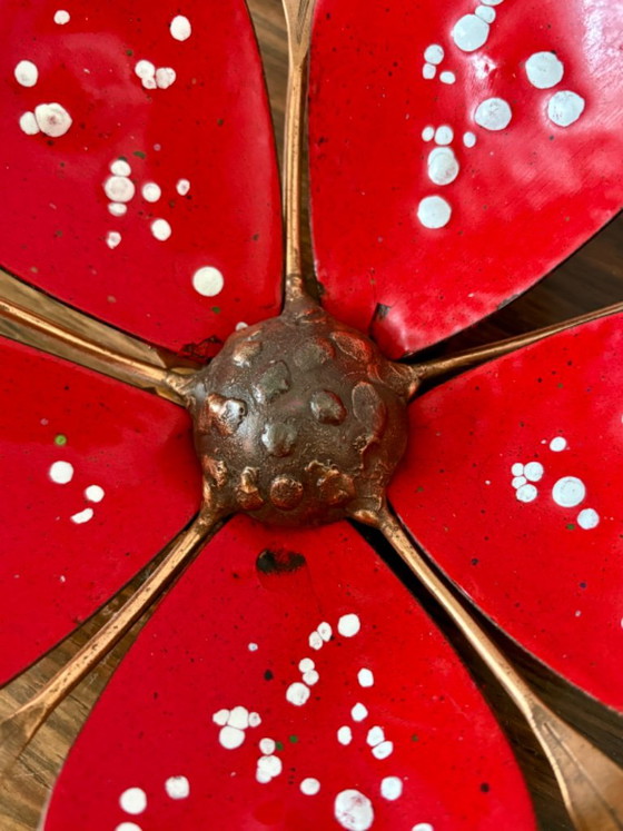 Oggetti decorativi in smalto degli anni '70 – Kwacha Copperware, Rame (photo 3 of 11)