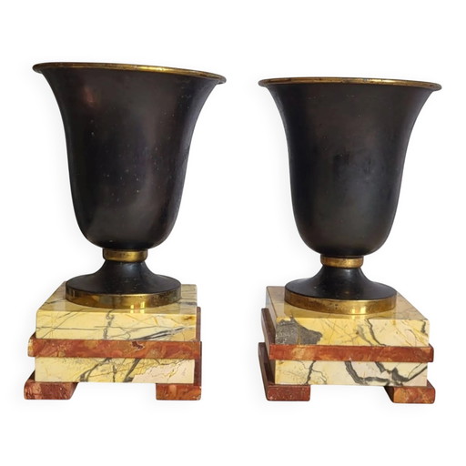 Paire de vases Art Déco