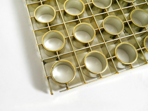 Image 1 of Magnifique plafonnier carré des années 1970 en bois de pin, de la marque Alda Sweden.