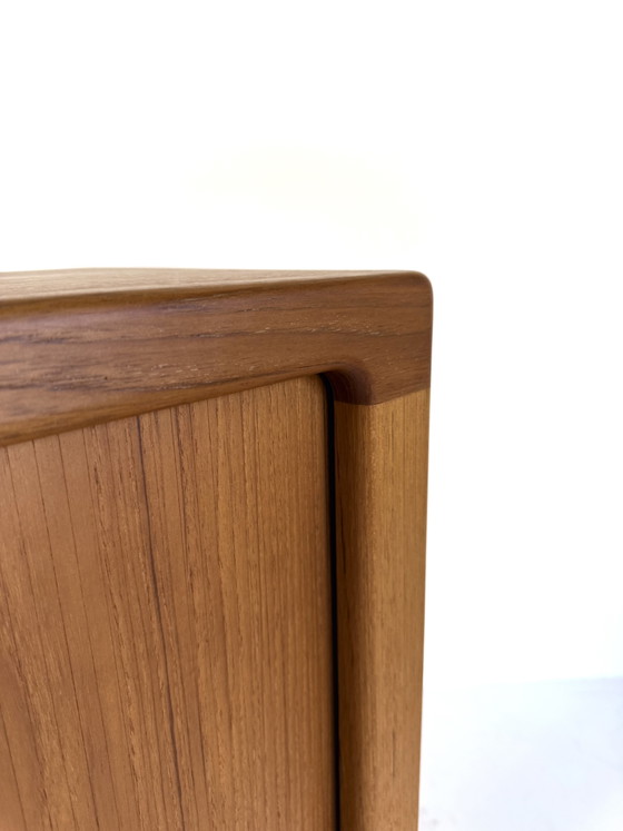 Image 1 of Vintage Deens teakhouten highboard, Silkeborg ‘80