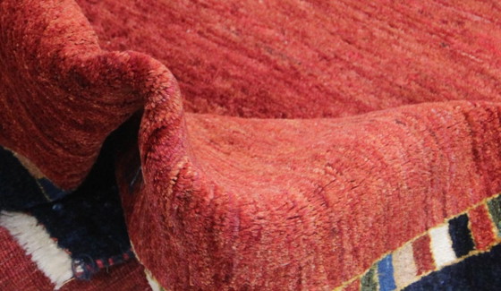 Image 1 of Original Modern Perser Gabbeh Woll Teppich 147 x 103 cm Top Zustan
